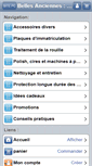 Mobile Screenshot of belles-anciennes.fr